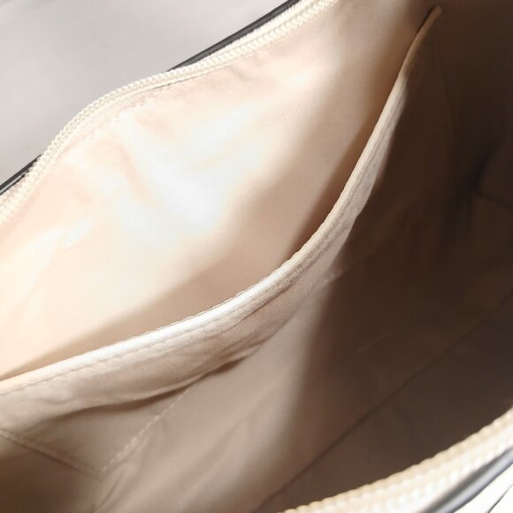 Cinpode Y2K Crescent Shoulder Bag Beige Top Handle Purse NWT - Picture 11 of 14